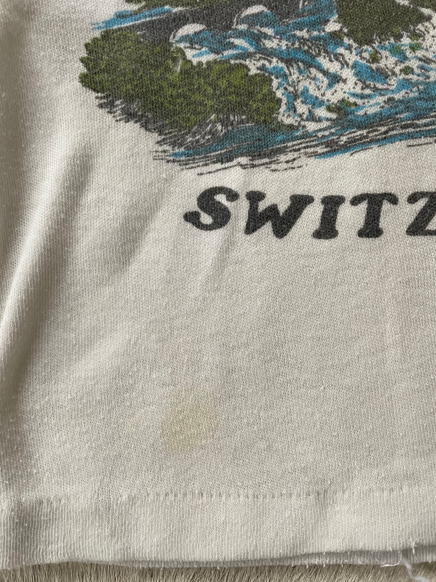 70s Rheinfall Switzerland Tee