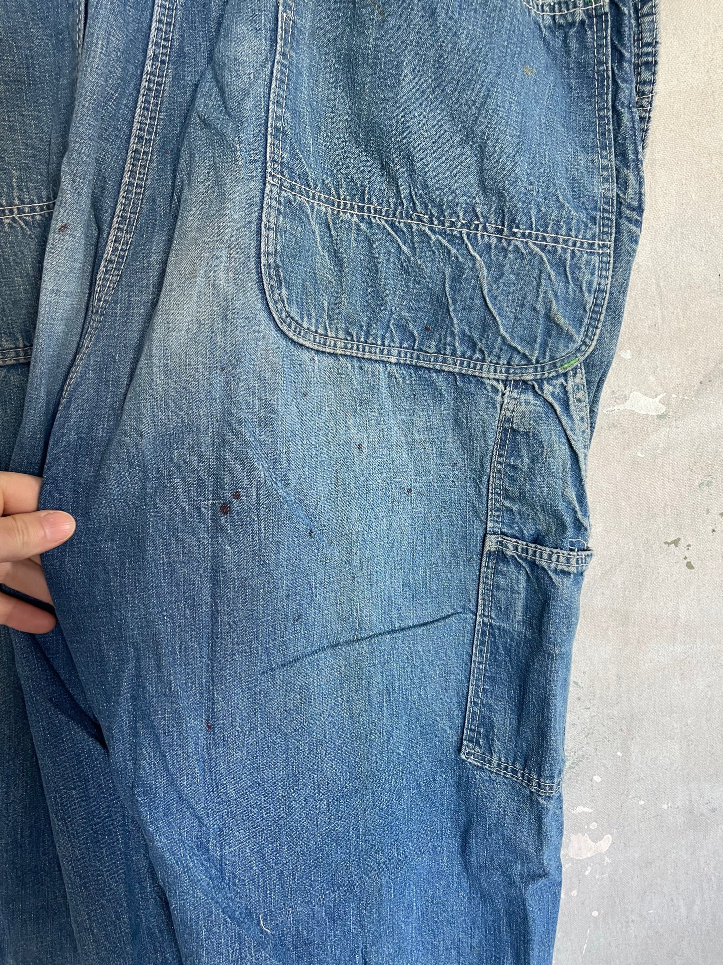 60s/70s DeeCee Low Back Overalls