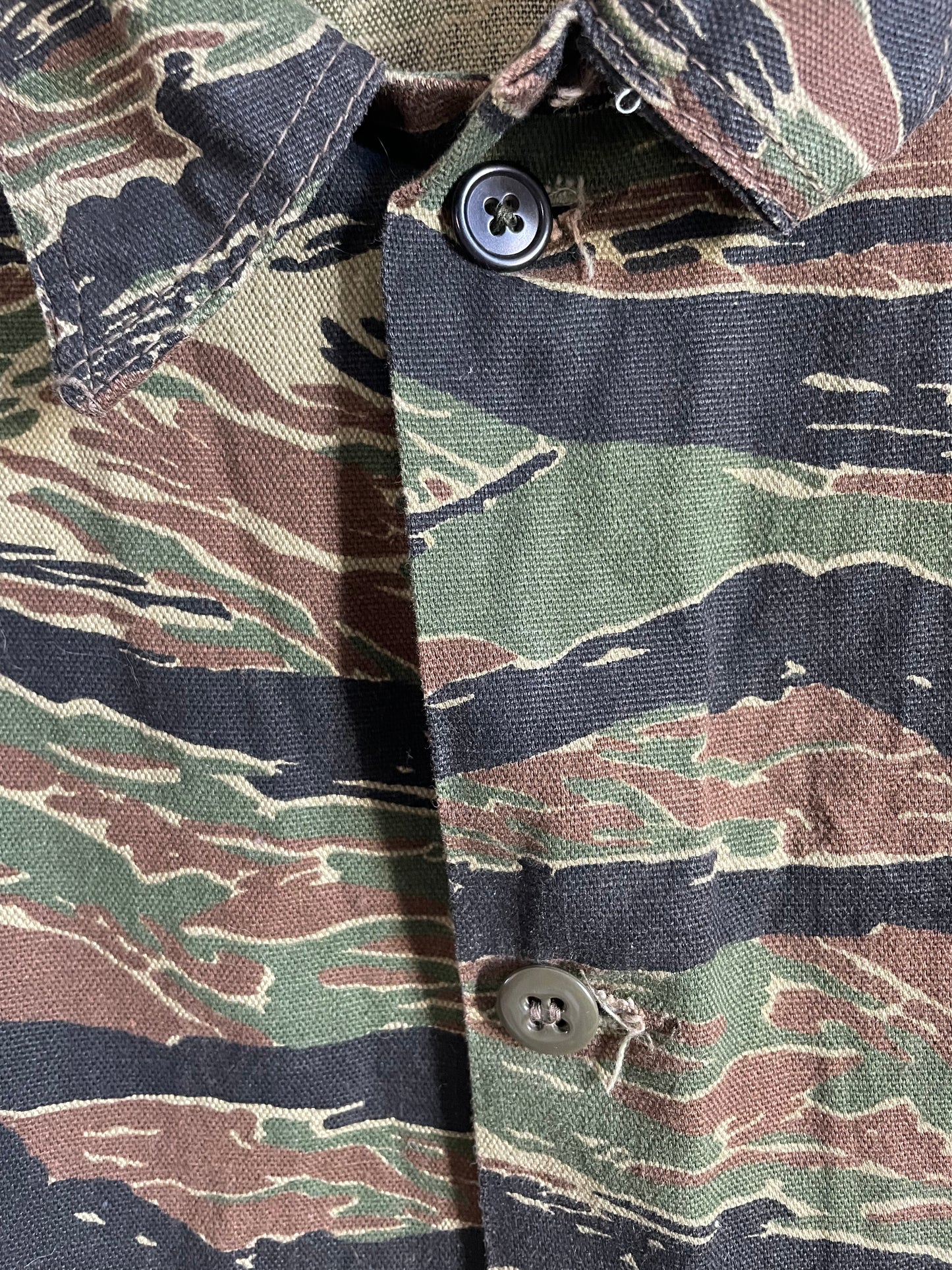 80s Tiger Stripe Shirt Jacket
