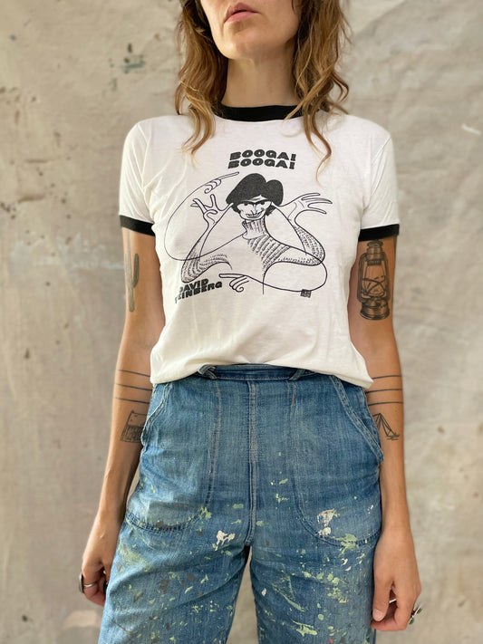 70s David Steinberg “Booga! Booga!” Ringer Tee