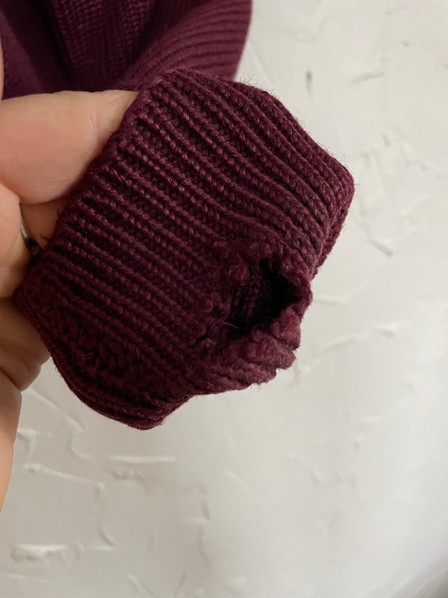 40s Maroon Varsity Sweater