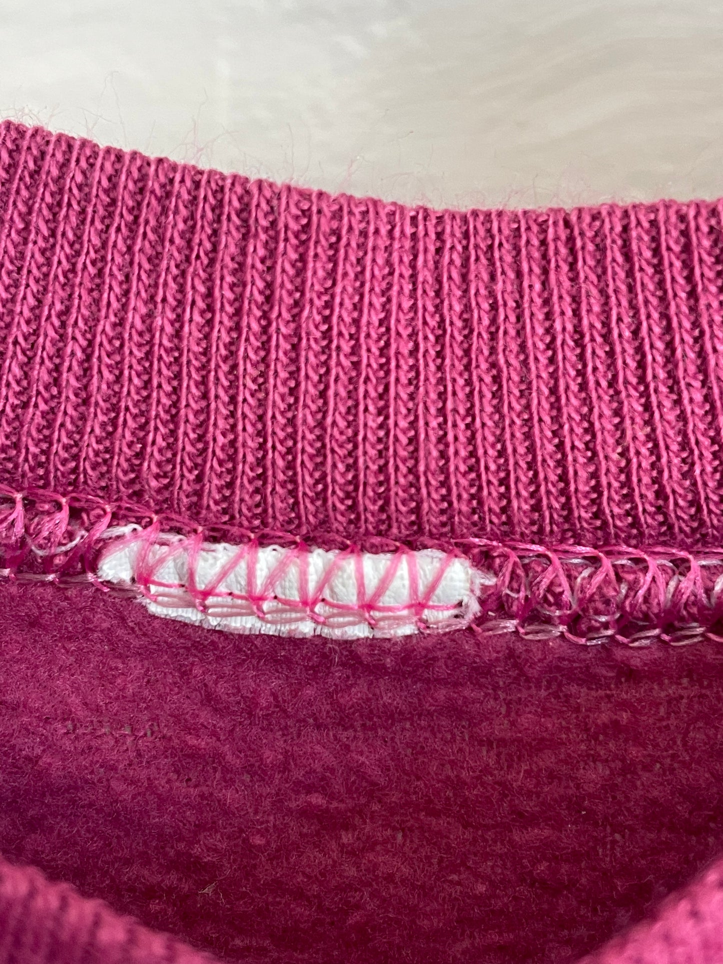80s Dusty Pink Short Sleeve Sweatshirt