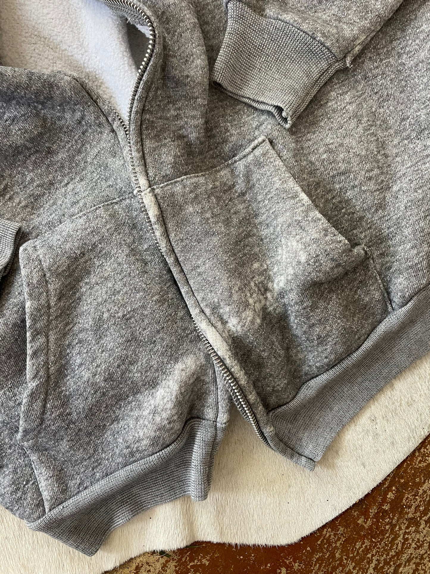80s Discuss Heather Gray Hoodie