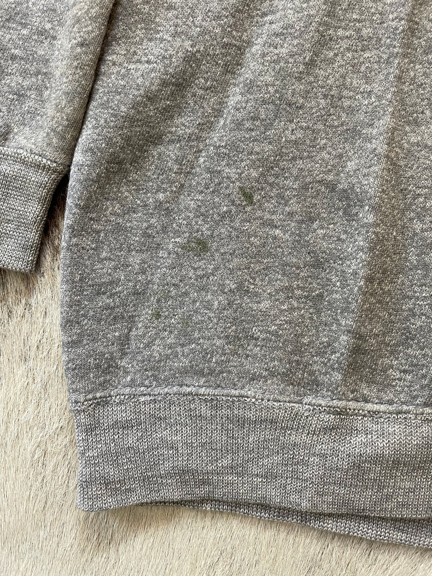 70s Blank Heather Gray Sweatshirt