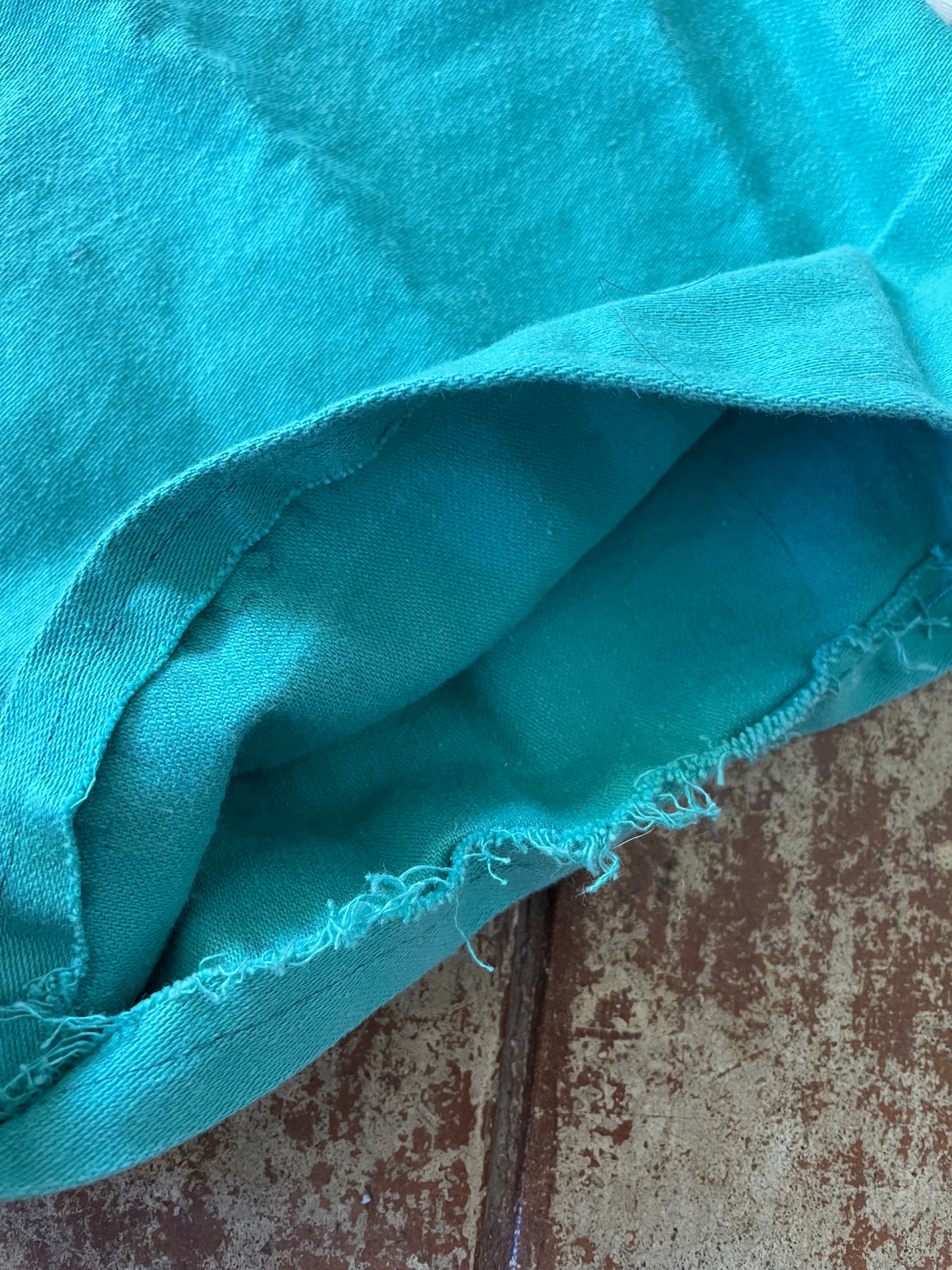 80s Teal Overalls