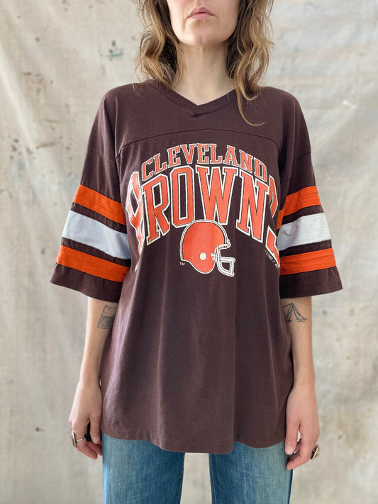 80s Cleveland Browns Jersey Tee