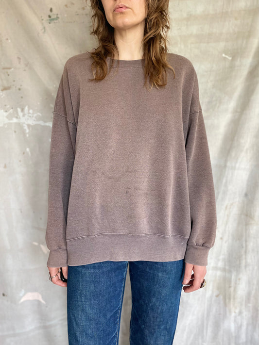 90s Faded Brown Sweatshirt