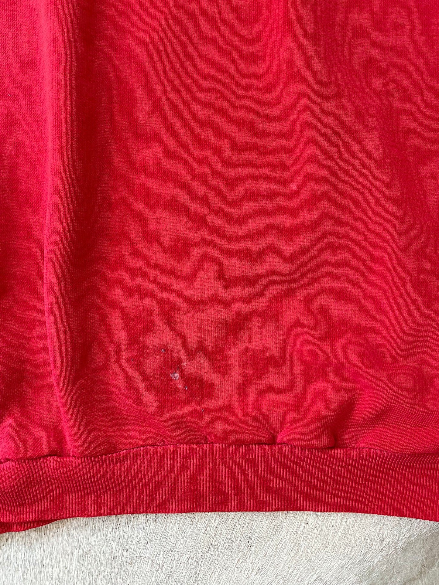 70s/80s Blank Red Sweatshirt