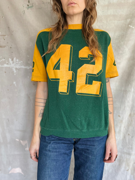 70s 42 Short Sleeve Sweatshirt Jersey