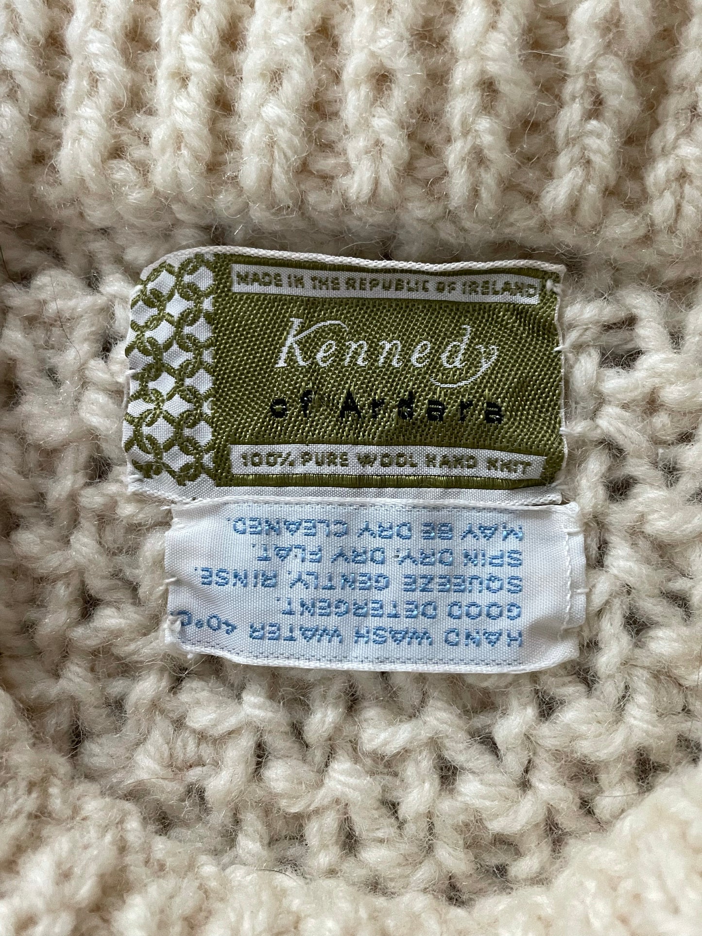 Irish Knit Fisherman Sweater