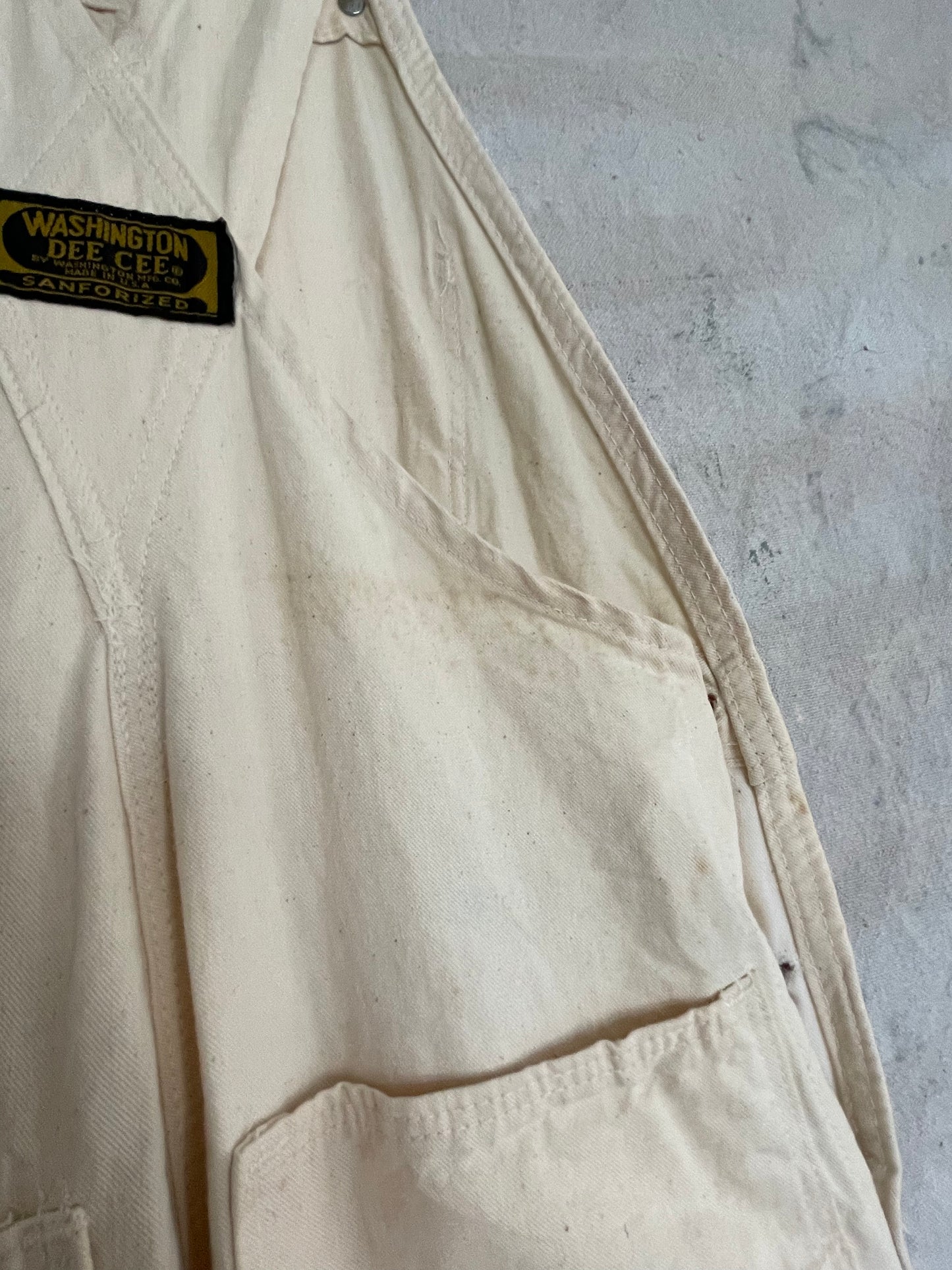70s Ecru DeeCee Overalls