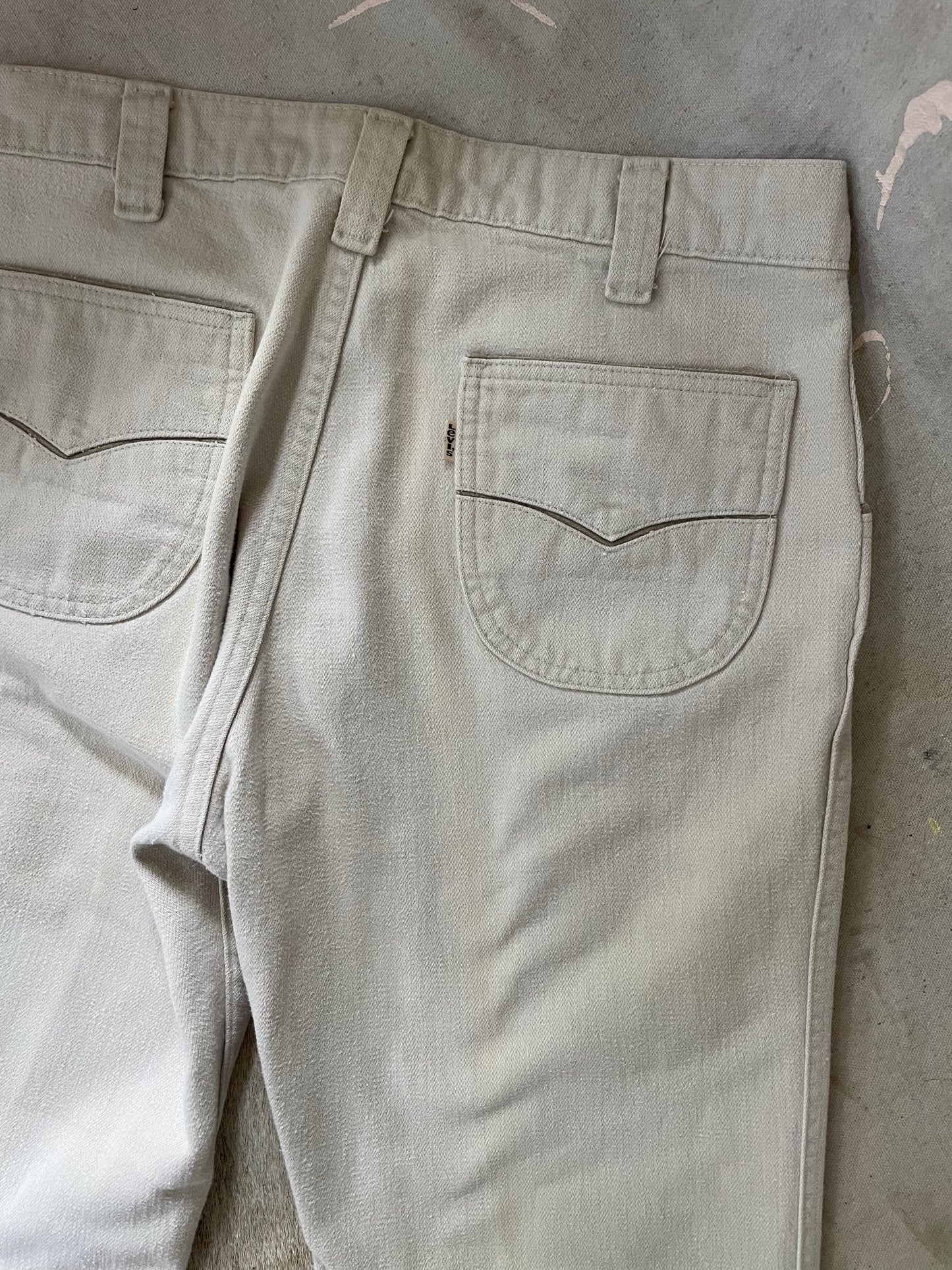 70s Off-White Levi’s Bell Bottoms