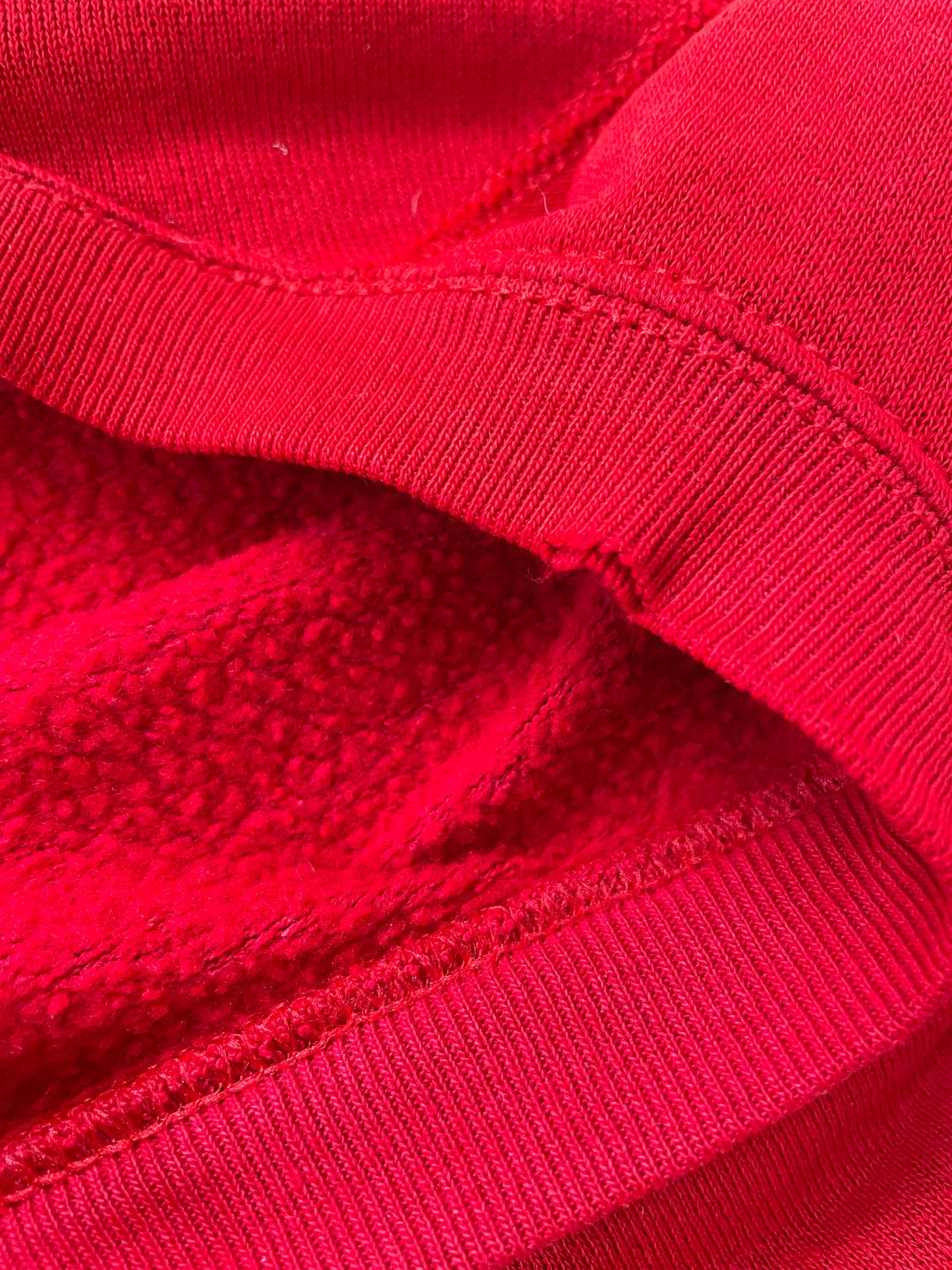80s Ultra Fleece Blank Red Sweatshirt