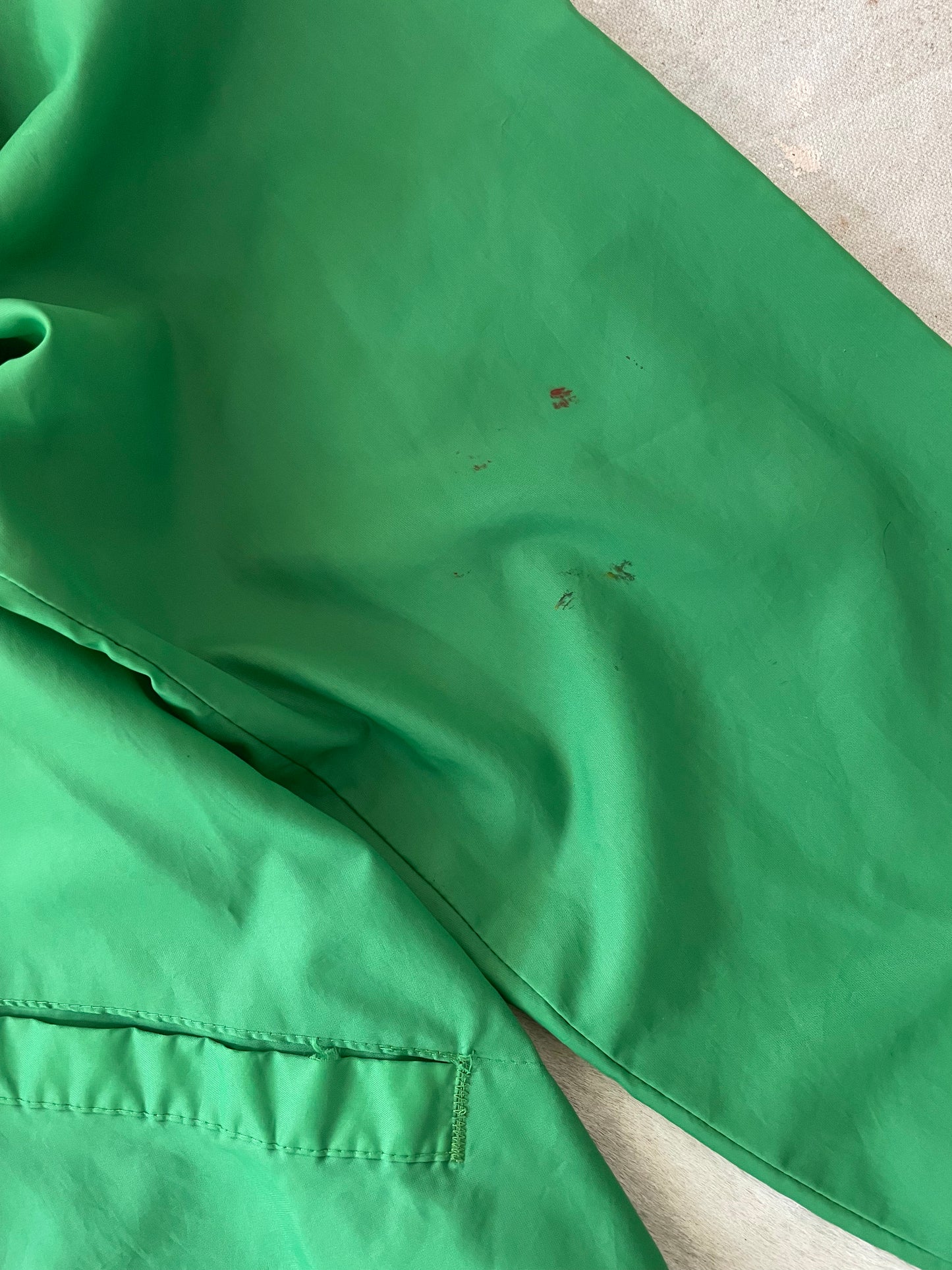 80s Swingster Kelly Green Wind Breaker Jacket
