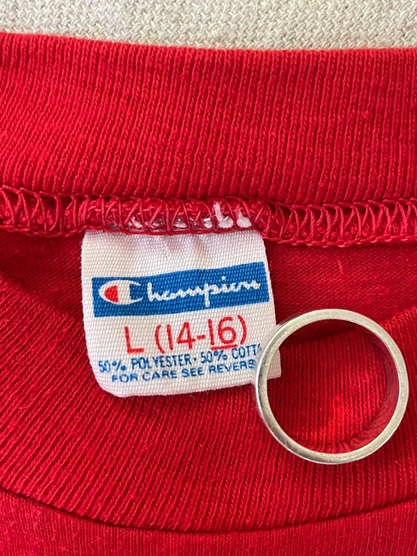 70s Champion Blue Bar USD Coyotes Tee