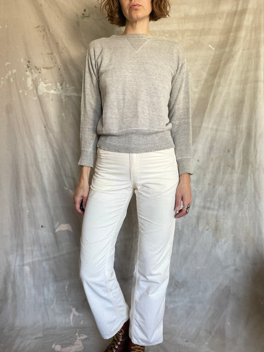 70s Ecru Lee Carpenter Pants