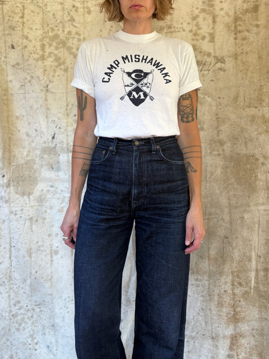 Vintage 70s Champion Camp Mishawaka Tee
