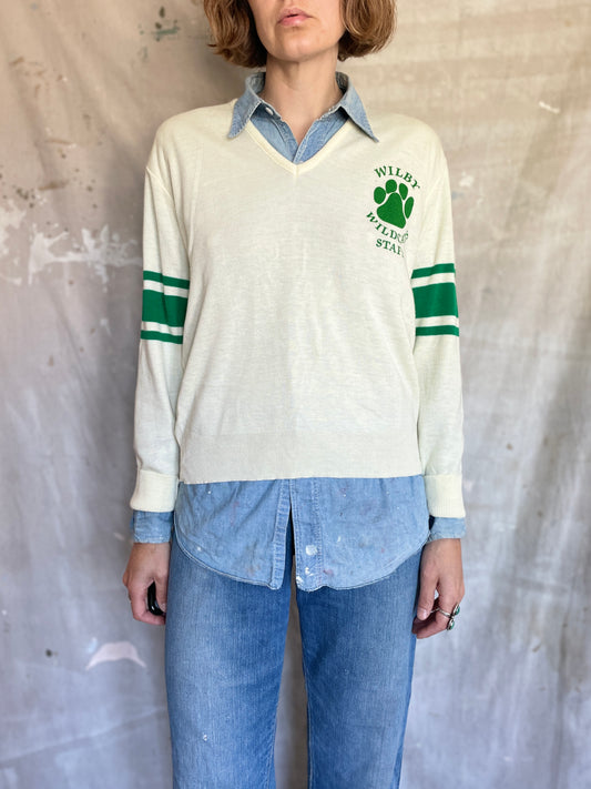 Vintage 80s Wilby Wildcats Sweatshirt