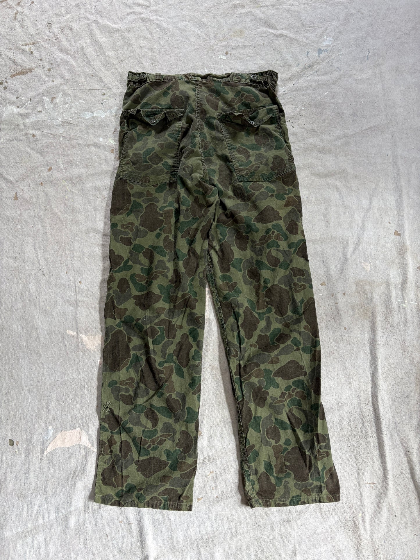Vintage 80s Duck Camo Hunting Pants