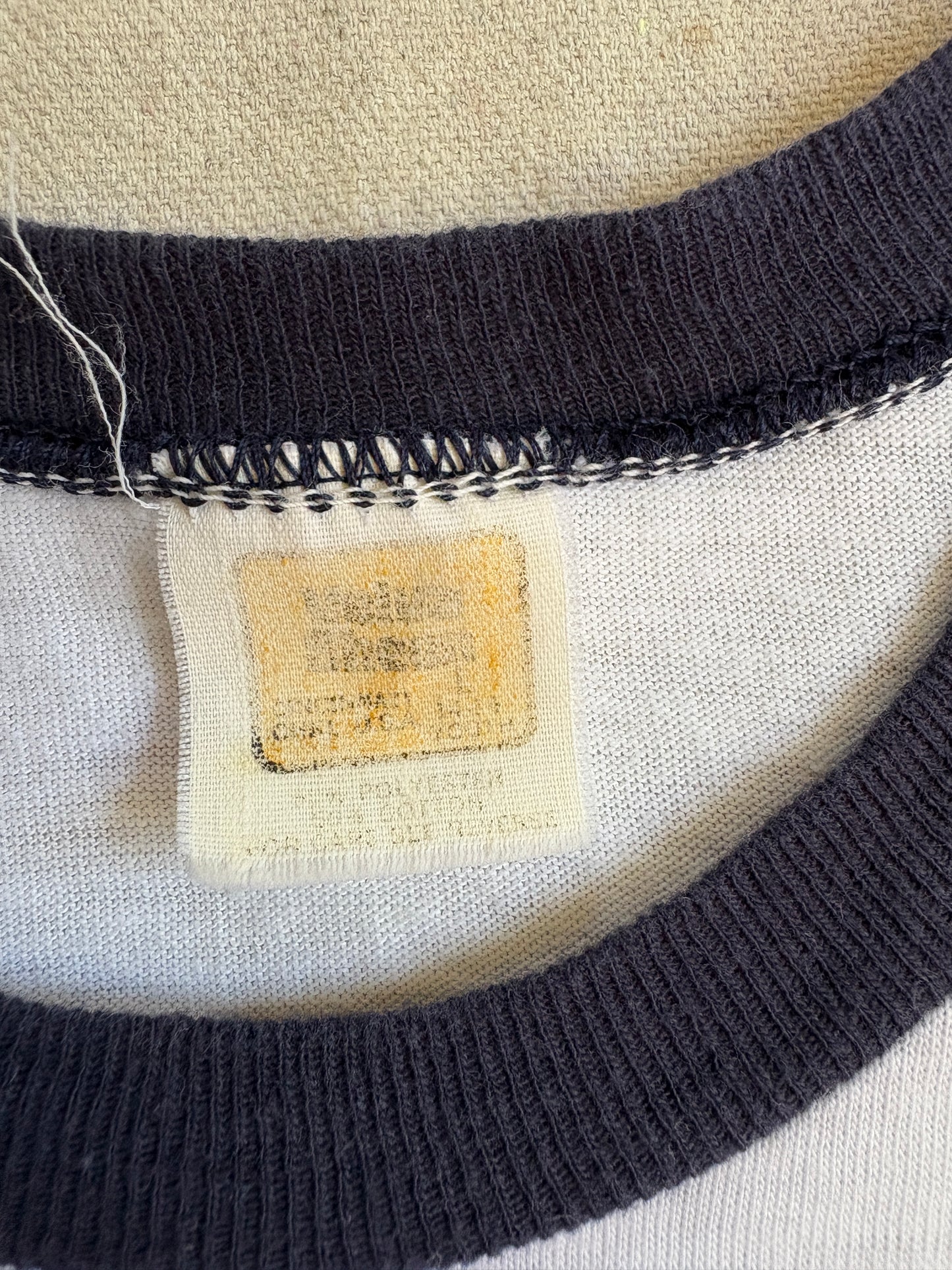 Vintage 80s Jefferson Aero Inc. Ringer Tee