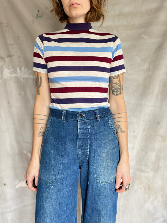 80s Striped Tee