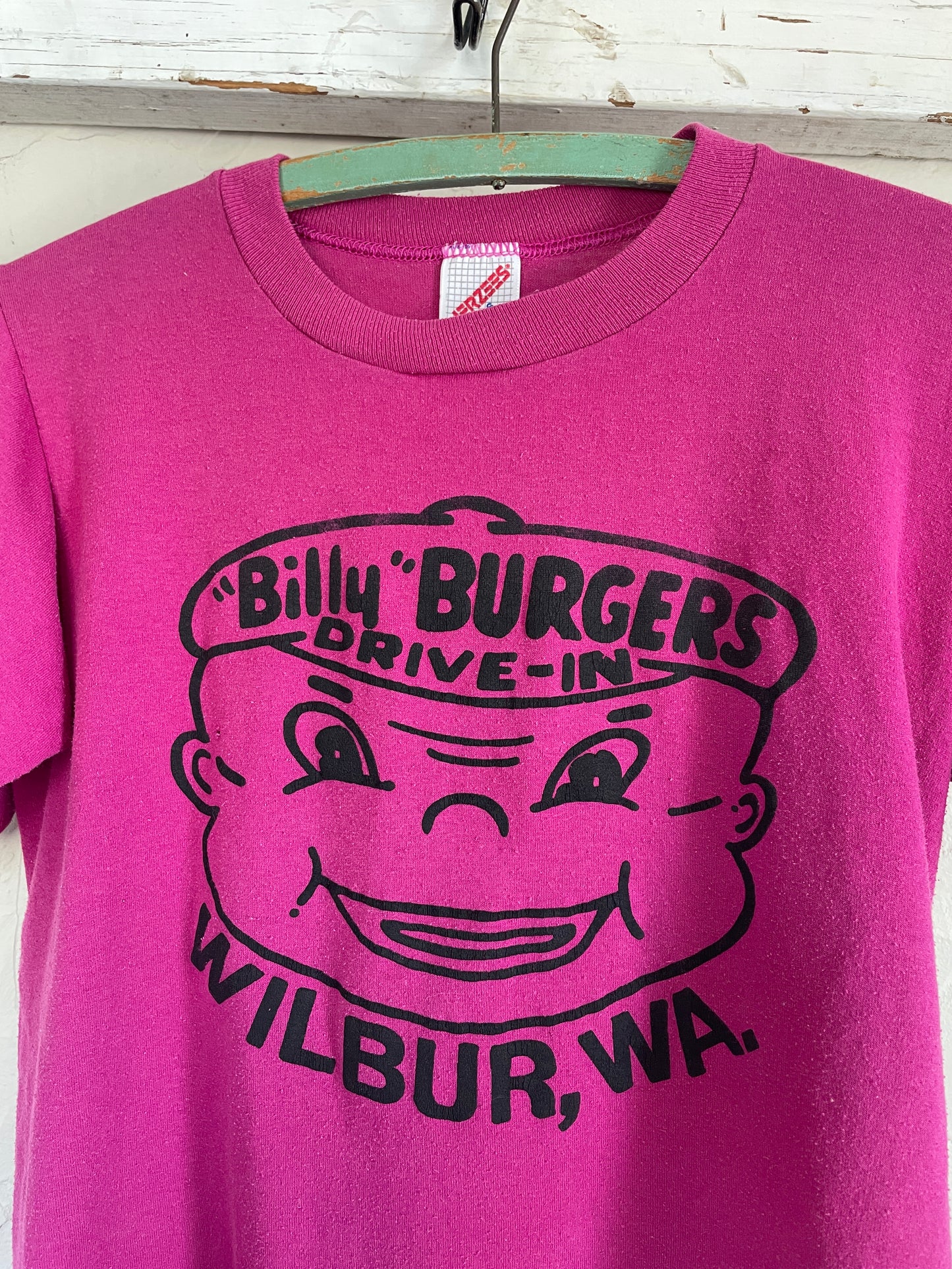 80s Billy Burgers, Wilbur WA Tee