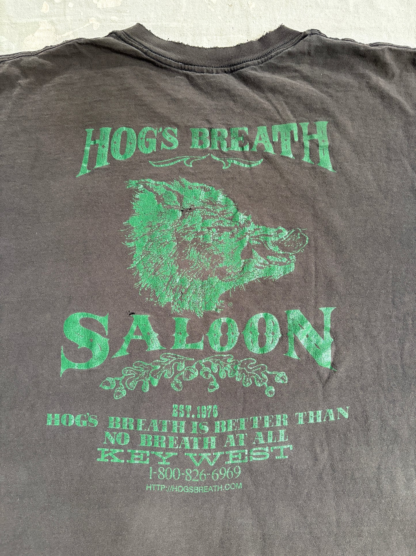 90s Hogs Breath Saloon Key West Florida Tee
