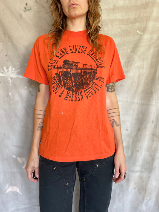 80s Knox Kane Kinzua Railroad Tee