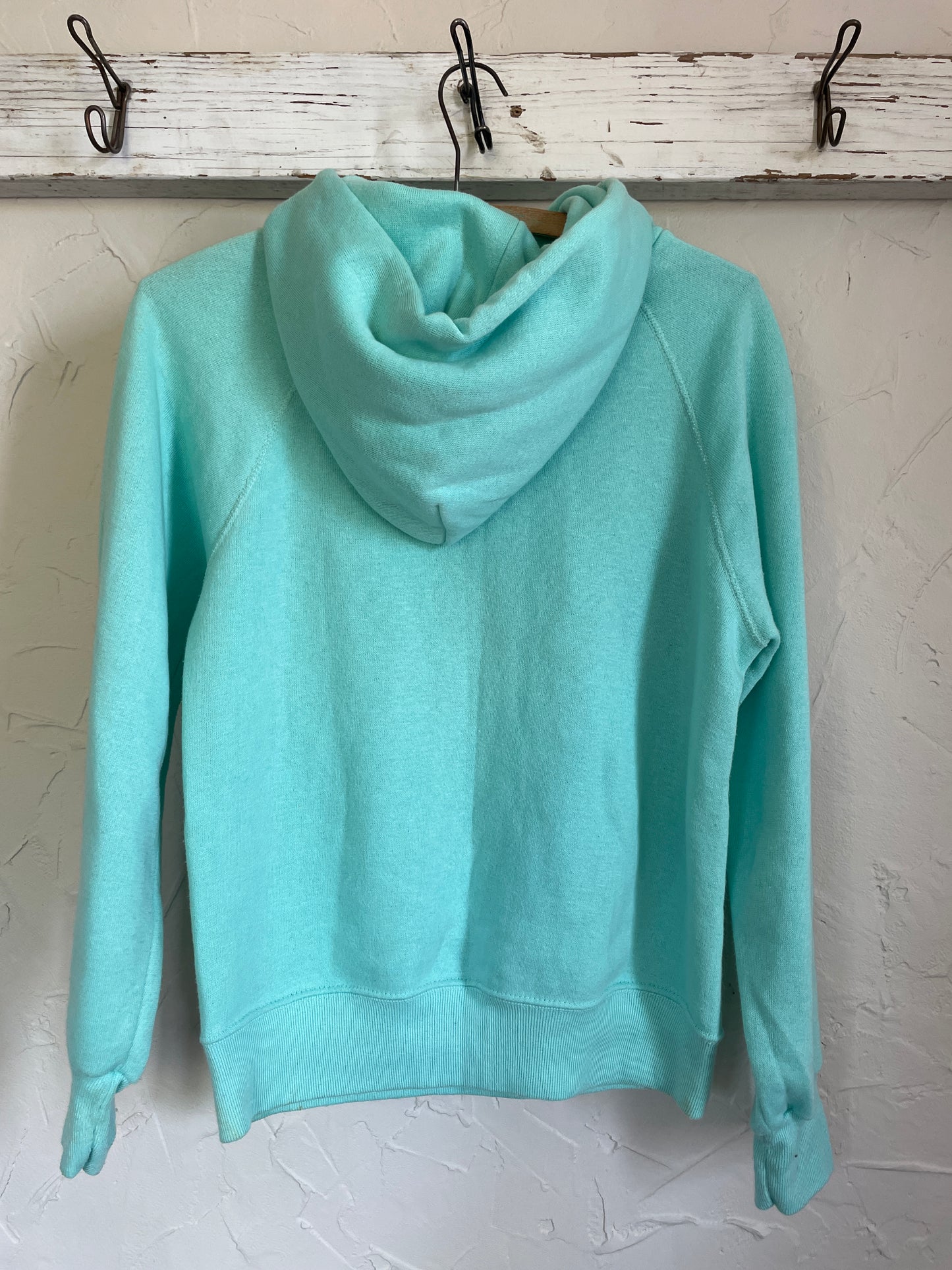 80s Teal Hoodie