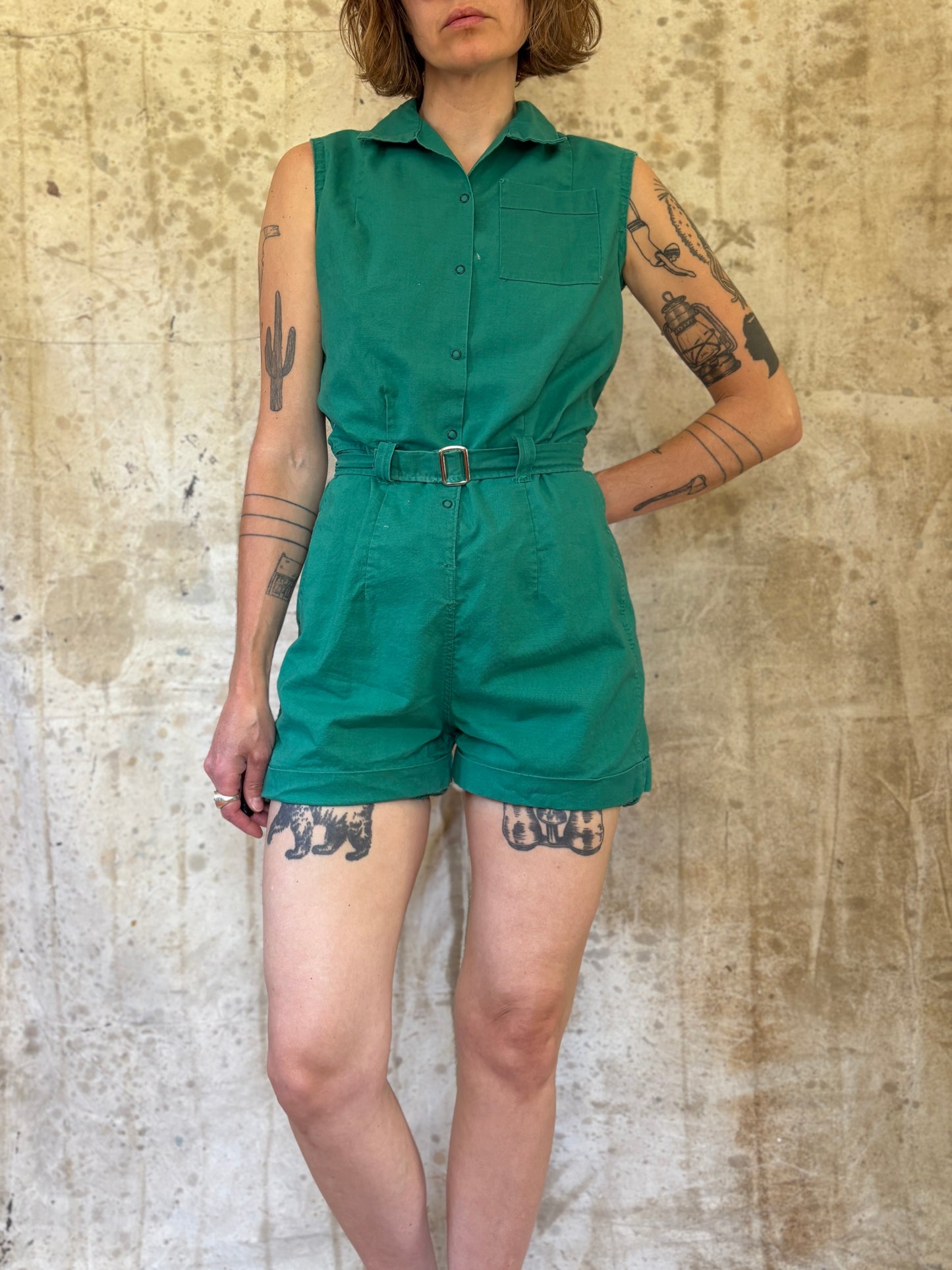 Vintage 50s Moore Gym Suit Romper