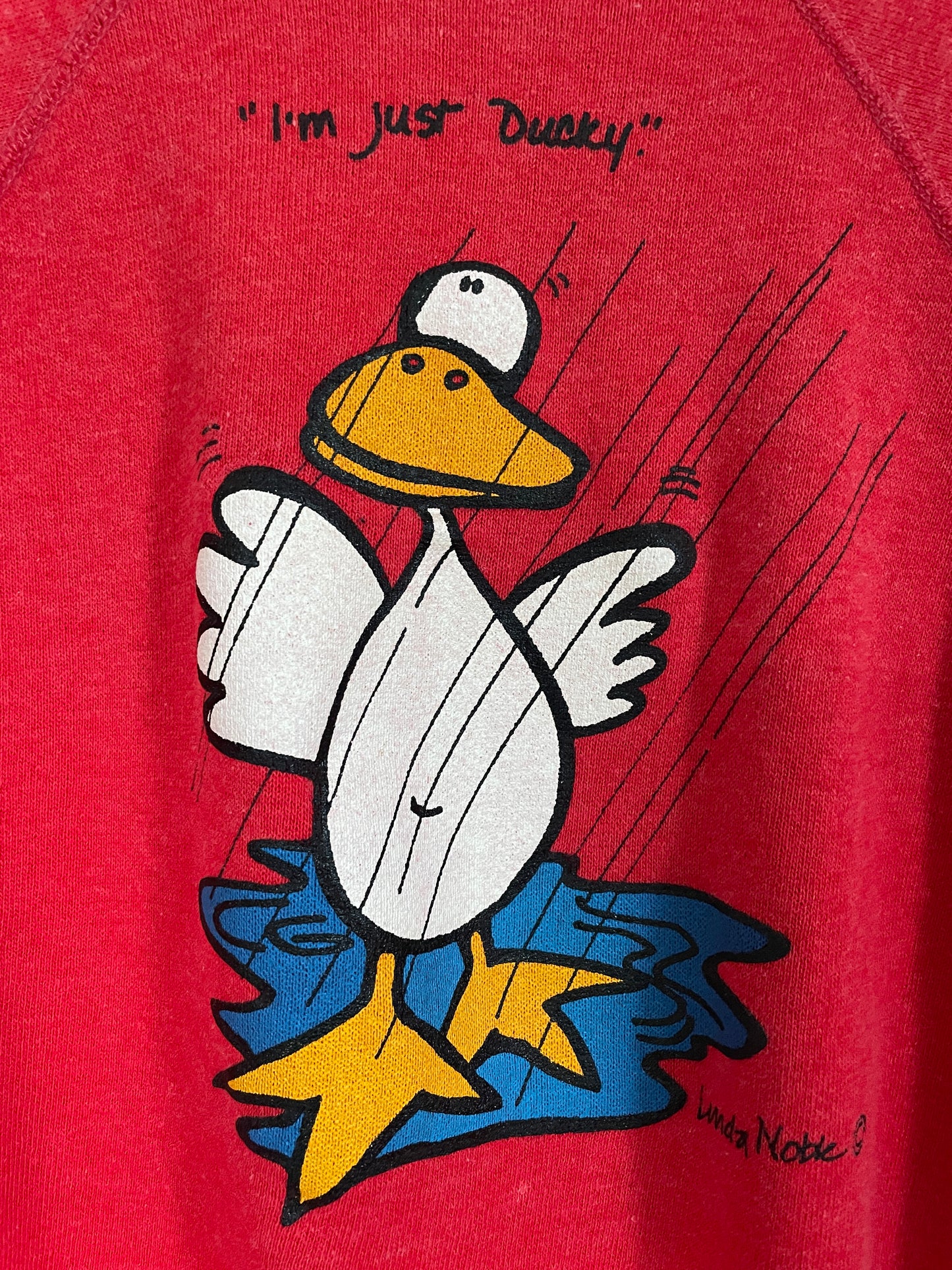 80s I’m Just Ducky Sweatshirt