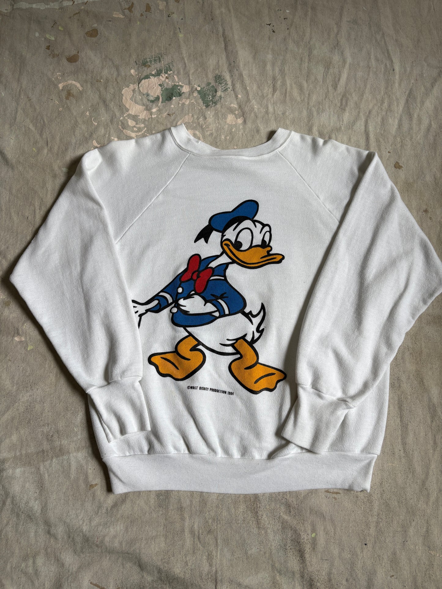 80s Donald Duck Disney Sweatshirt