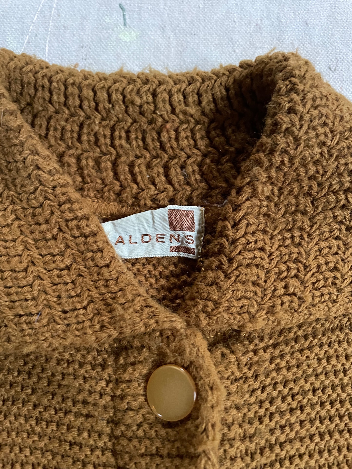 60s Ochre Sweater