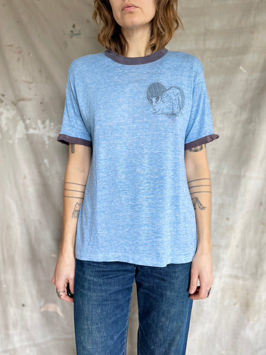 70s/80s Ode To An Oosik Walrus Tee