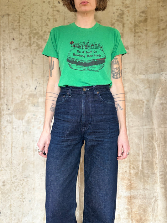 80s On A Roll In Hamburg New York Hamburger Tee