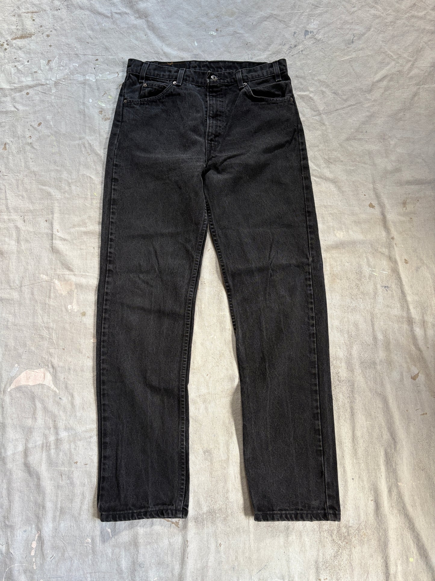 90s Faded Black Levi’s 505 Jeans