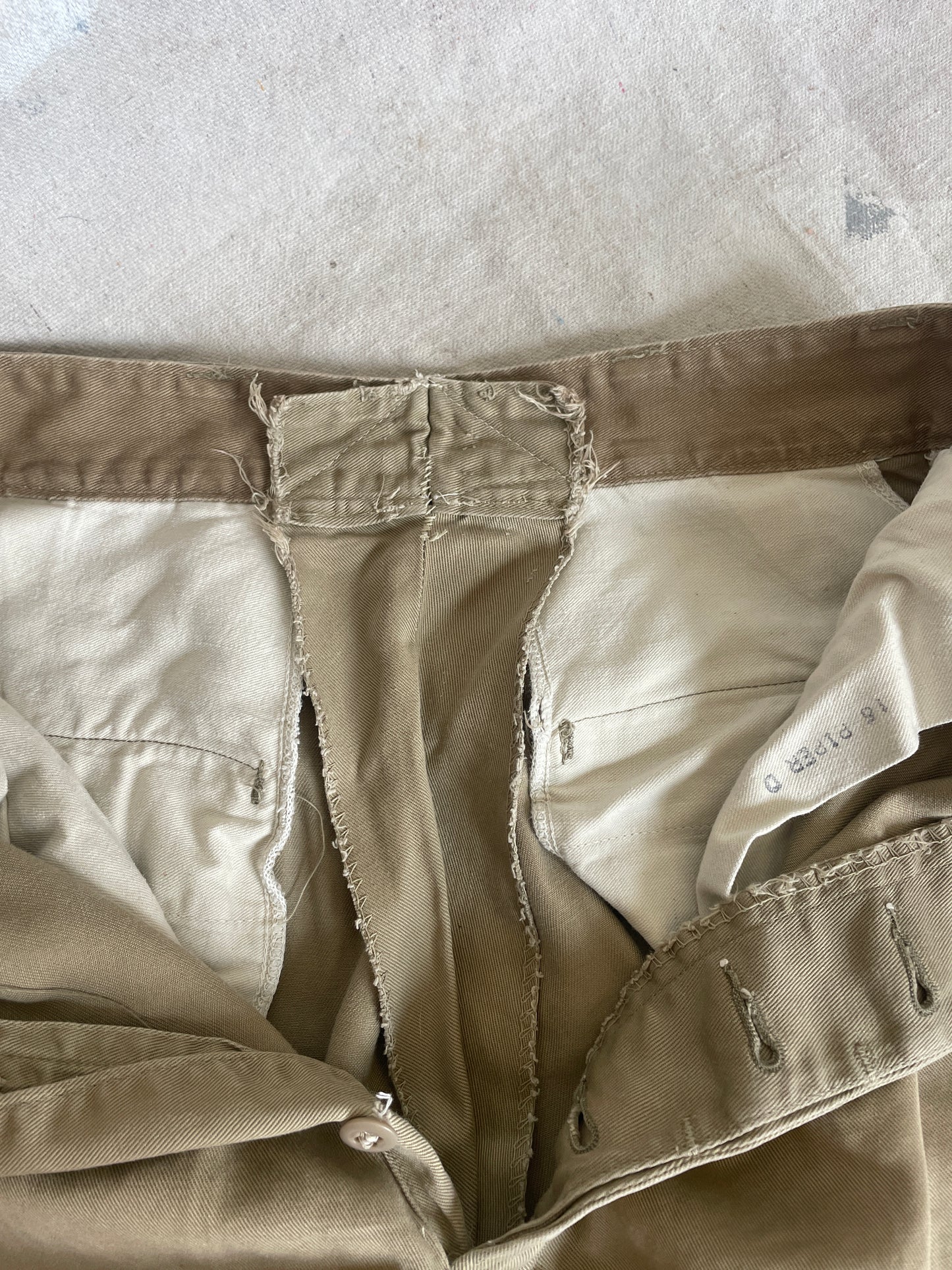 60s Khaki Slacks