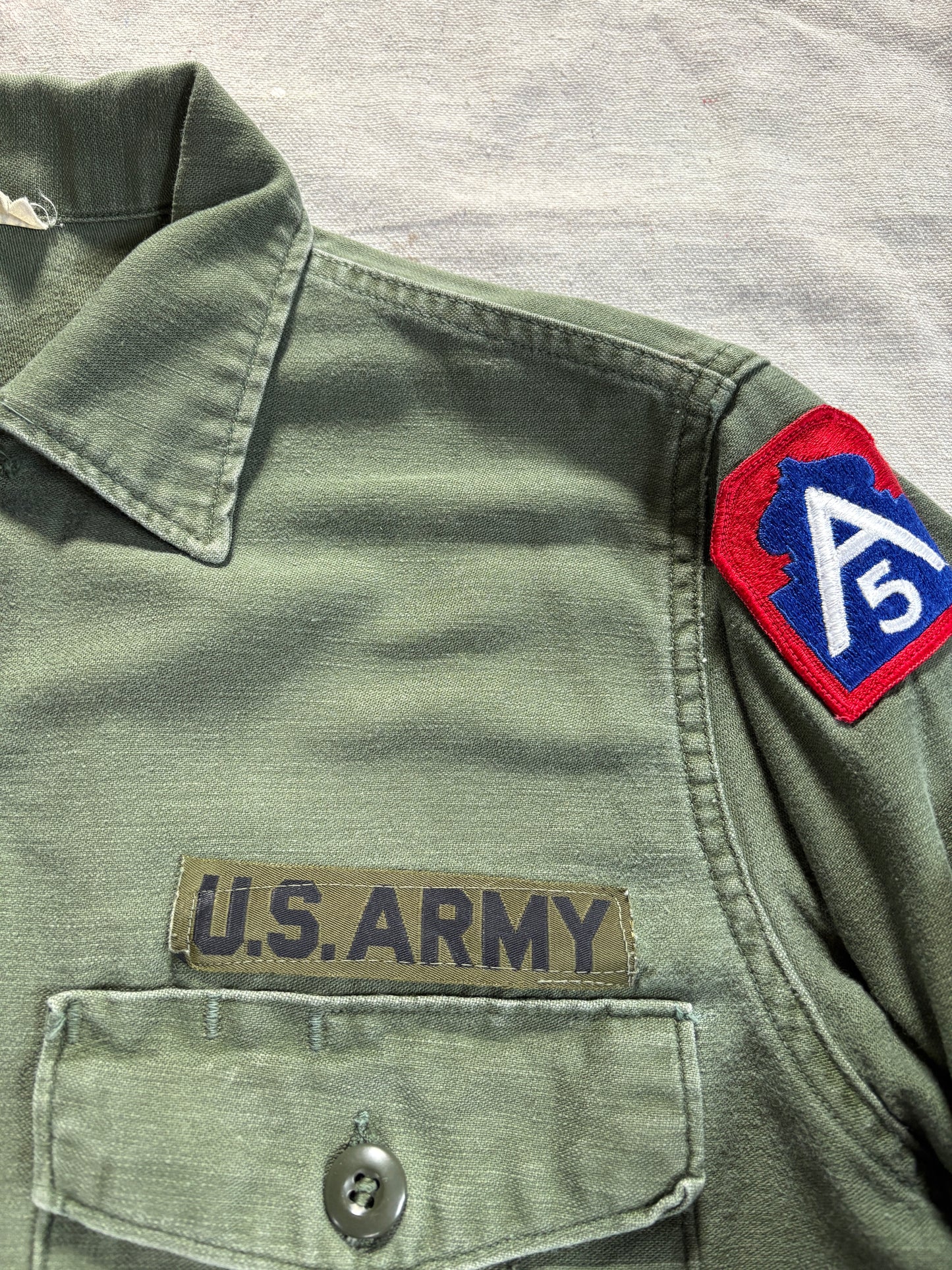 Vintage 60s OG107 Military Field Shirt