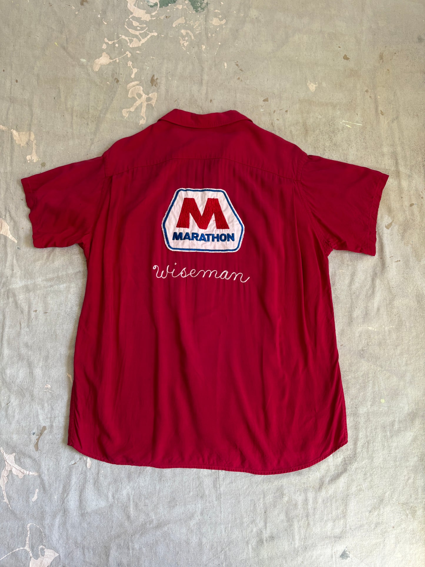 50s Marathon Bowling Shirt