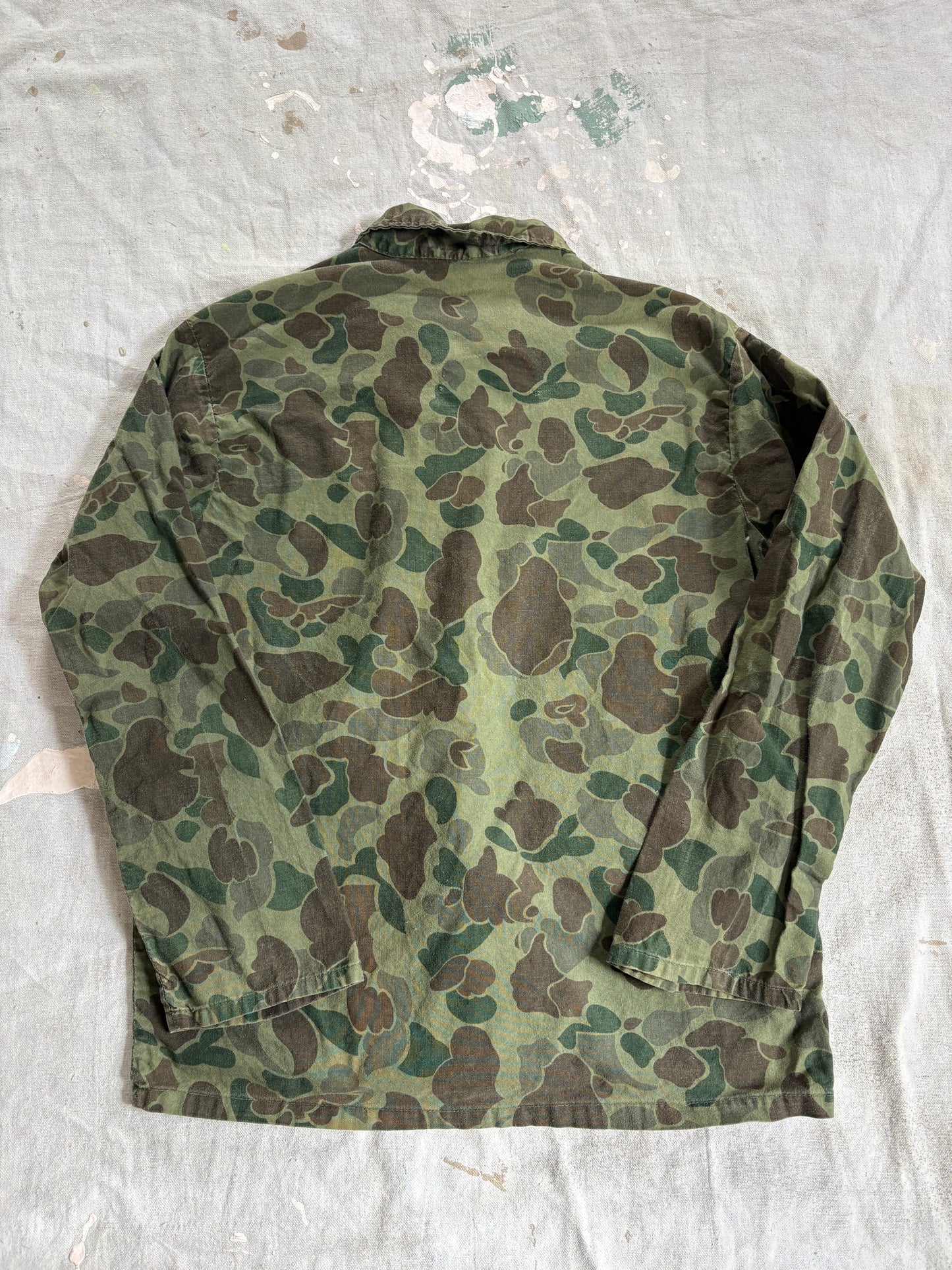 Vintage 80s Duck Camo Hunting Jacket