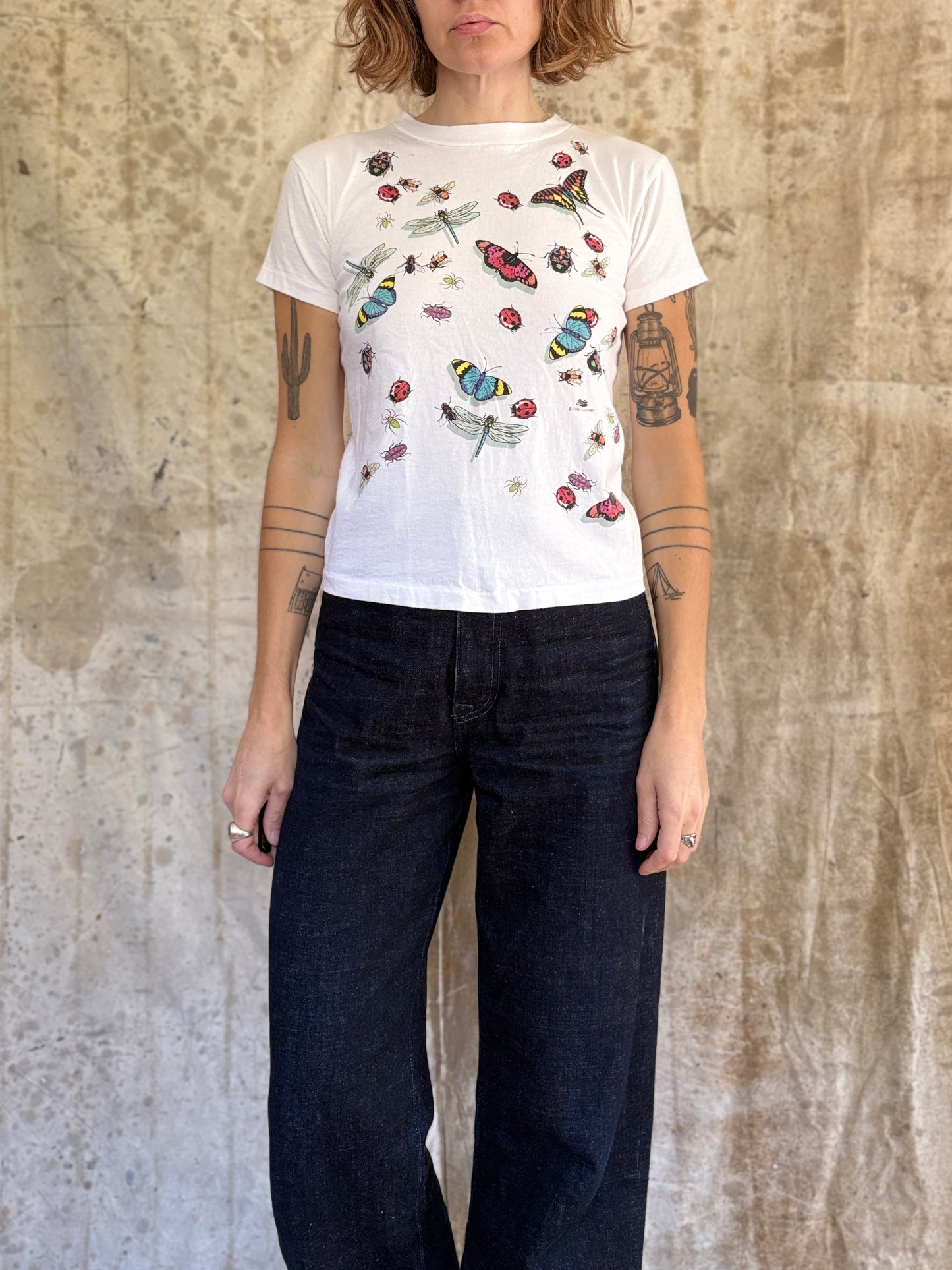 90s Bug Tee Butterfly, Ladybug, Dragonfly