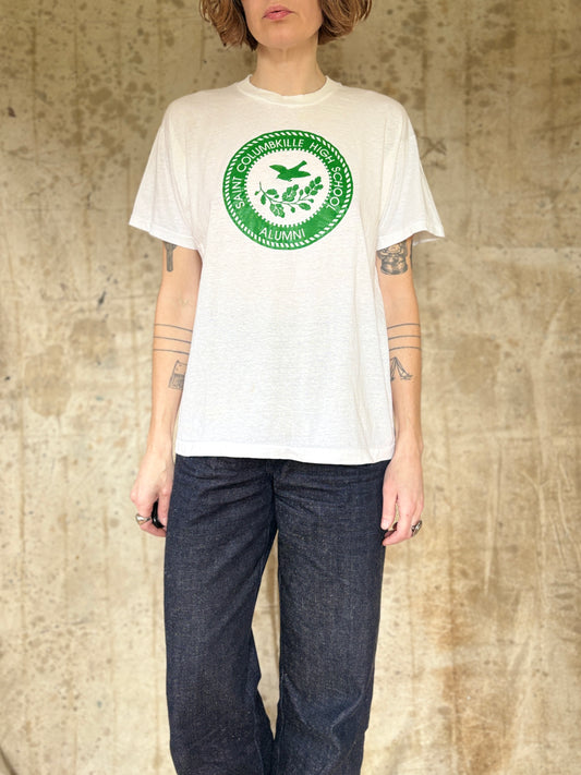 80s Saint Columbkille High School Tee