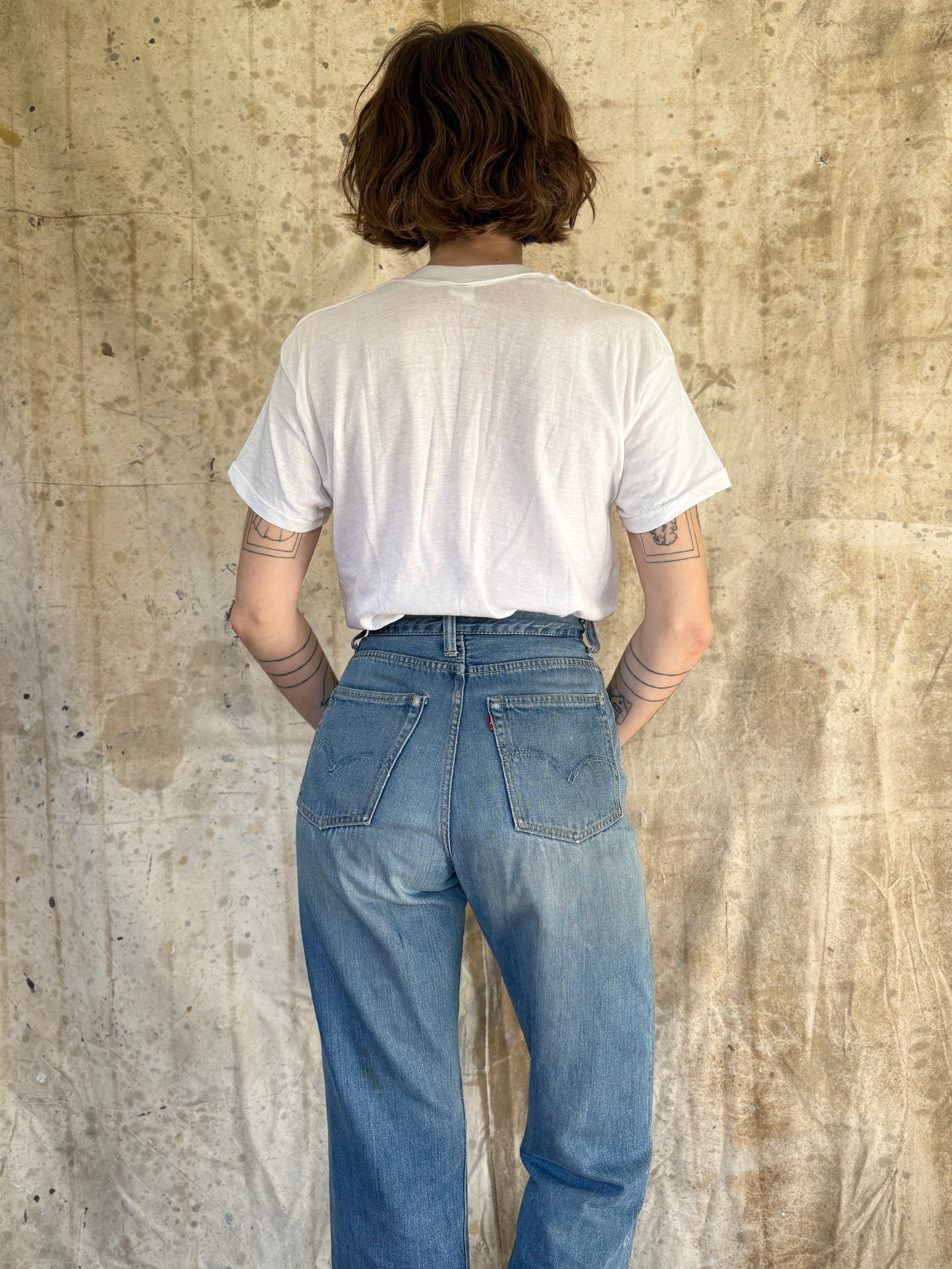 Vintage 80s JcPenney Blank White Tee