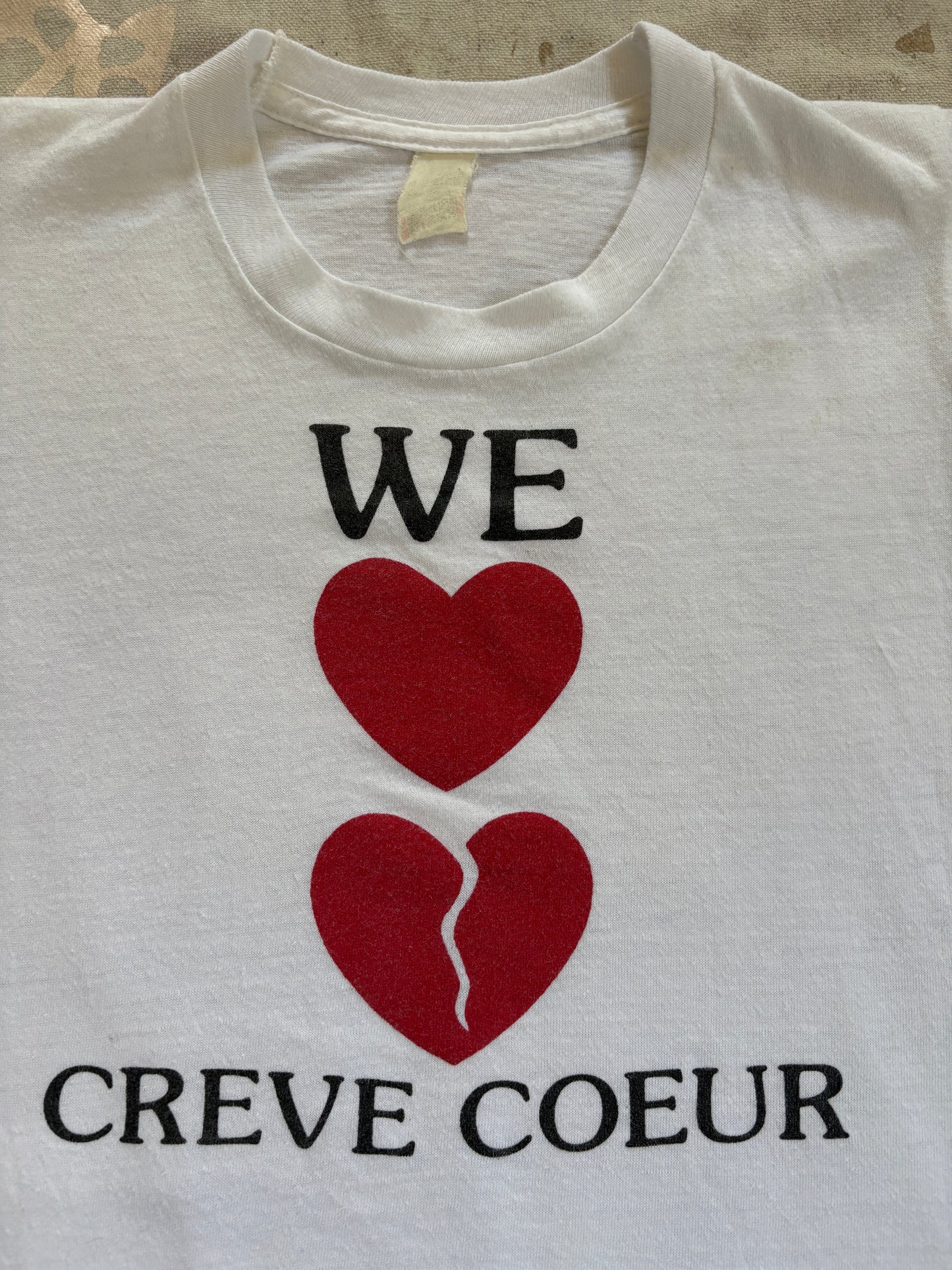 80s We Love Creve Coeur Missouri Tee