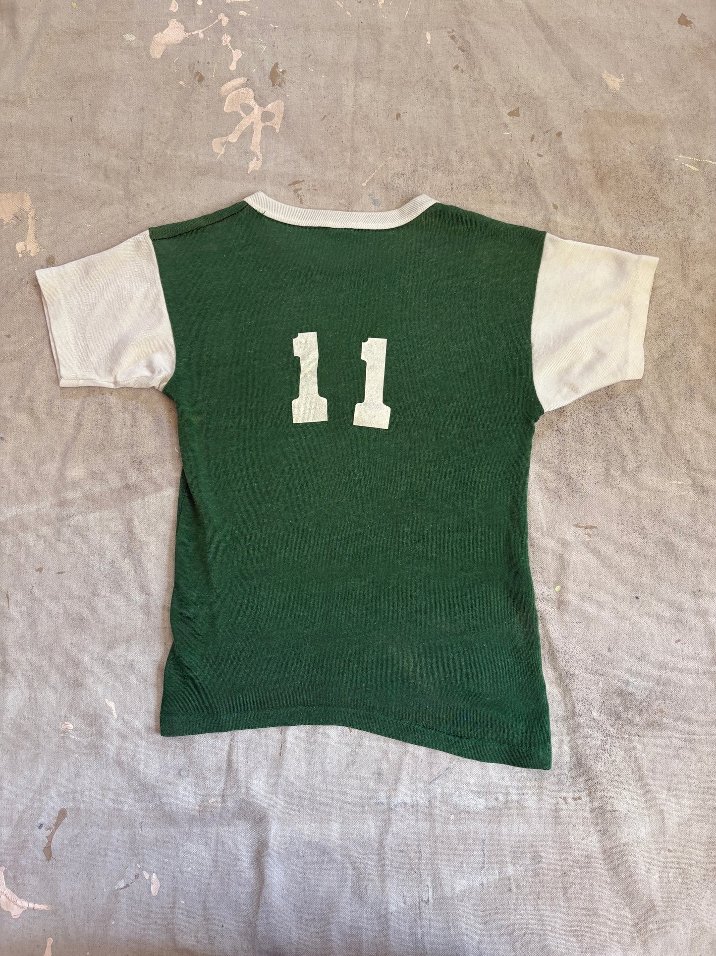 50s Russell Southern Tupper Mortgage Co. Durene Jersey Tee