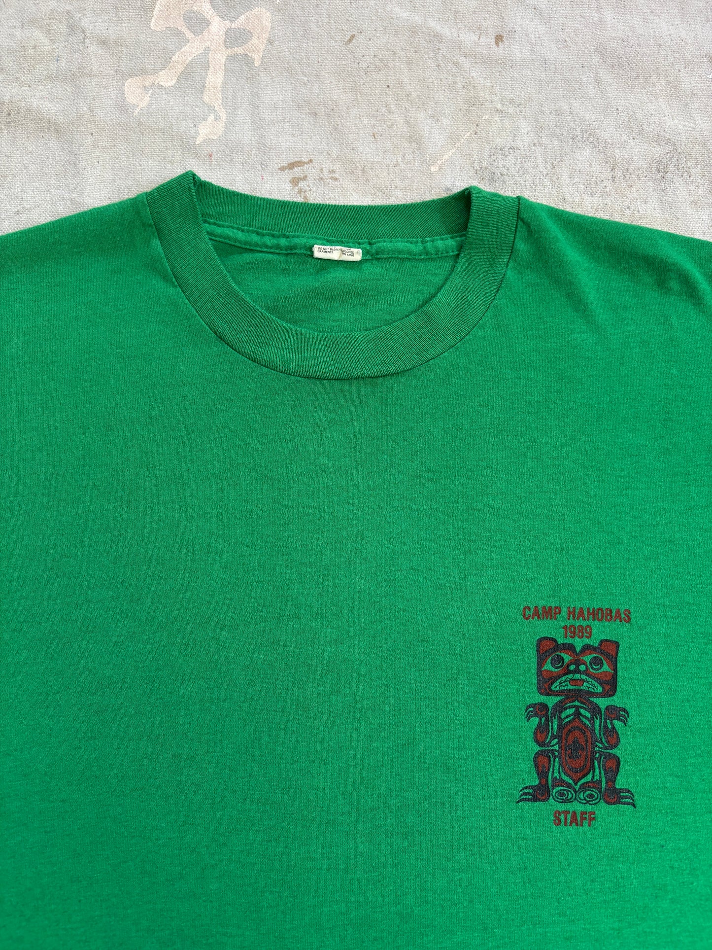 Vintage 1989 Camp Hahobas Staff Tee