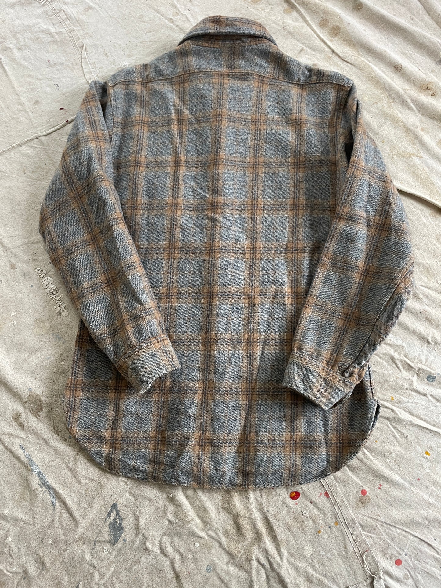 80s Pendleton Wool Button Down Shirt