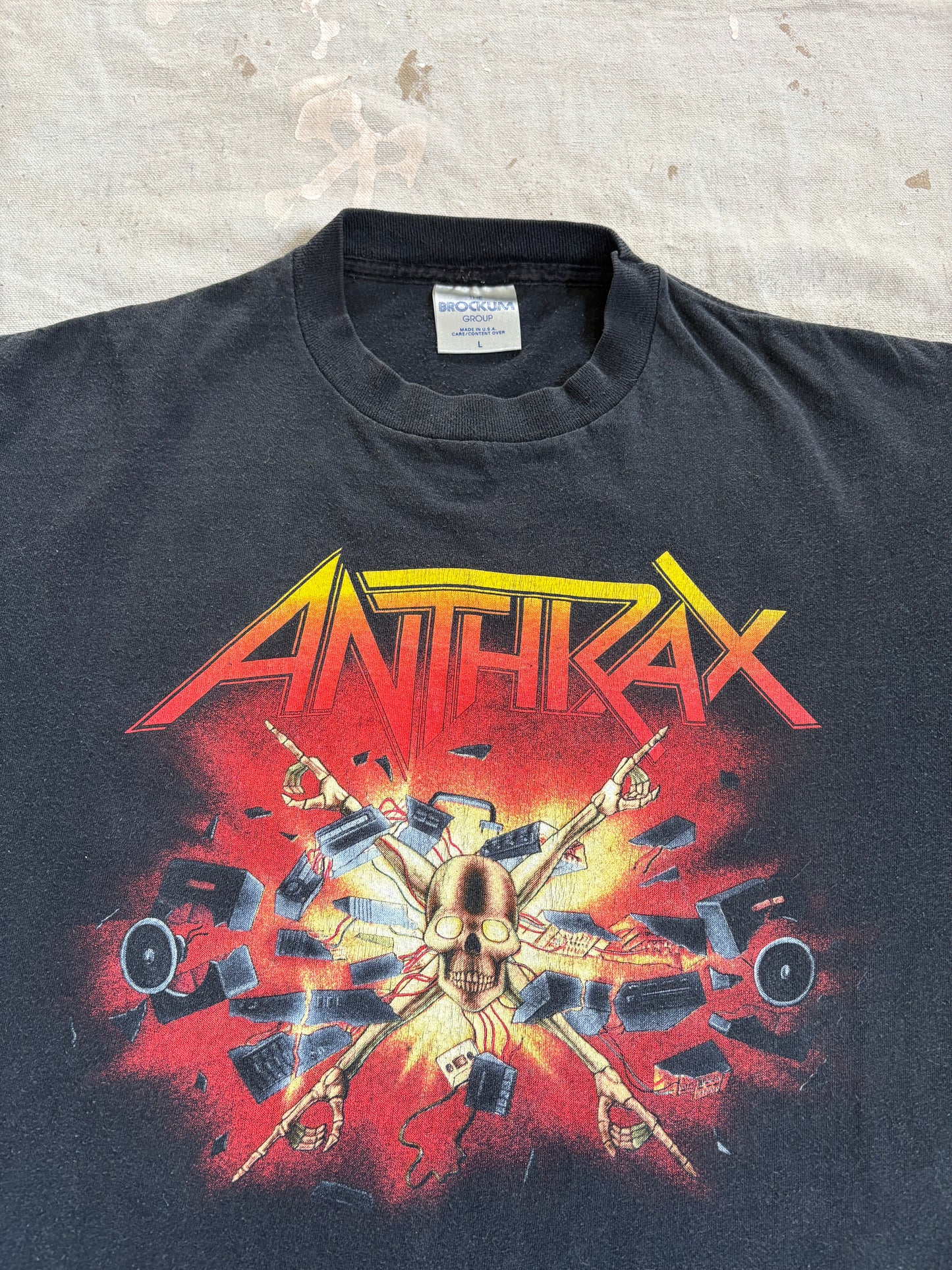 Vintage ‘91 Anthrax Killer B Tour Tee