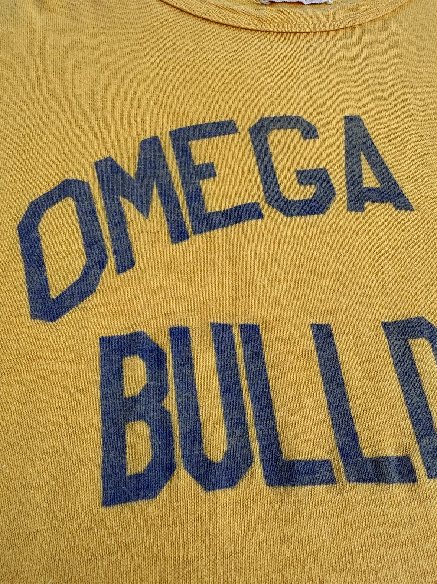 50s Wilton Omega Phi Bulldogs Tee