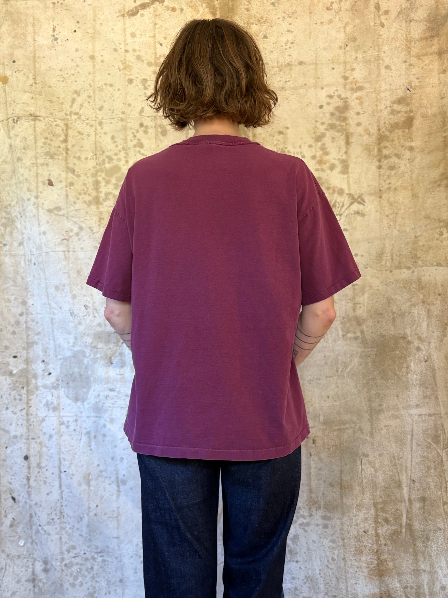 Vintage 90s Japanese Crabapples Artist Painting Tee